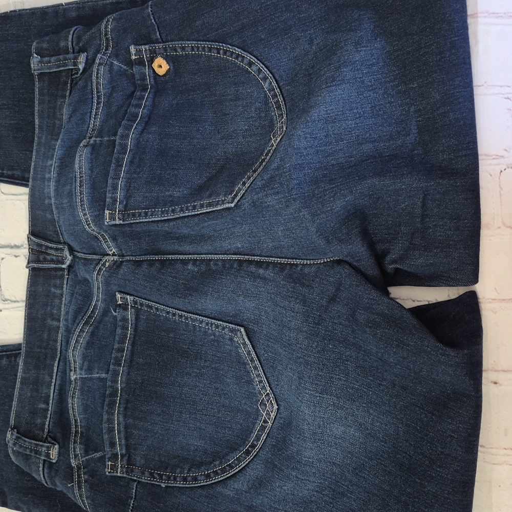 Democracy Ab solution Women Jeans Dark Wash Mid Rise Size 10 Ankle Stretch EUC - Picture 4 of 7